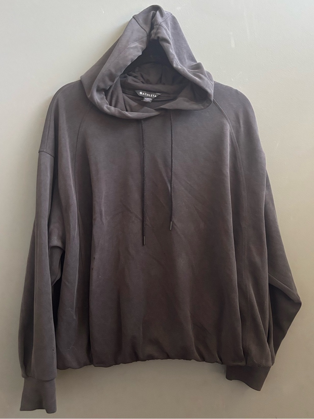 Athleta Seasoft Bubble Hem Hoodie - Picture 4 of 8